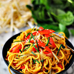 Veg Malaysian Noodles